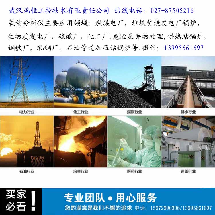 高温氧分析仪应用场所